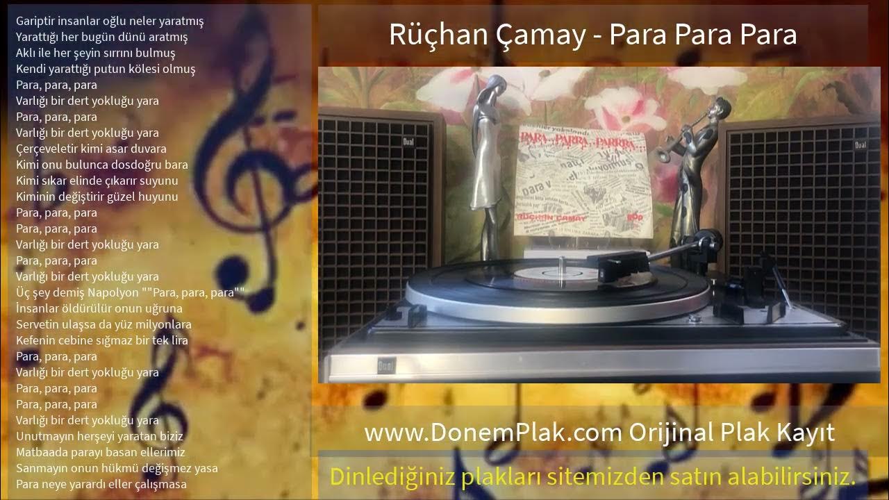 Rüçhan Çamay - Para Para Para / Plak Kayıt 🎼#RüçhanÇamay Rüçhan Çamay - Para Para Para / Plak Kayıt 🎼#RüçhanÇamay