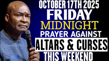 {Friday 17th October 2025} Destroy Altars Stagnation & Spirit of Delay - Apostle Joshua Selman