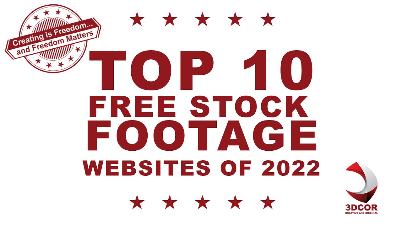 TOP 10 Free Stock Footage Websites of 2022