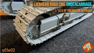 Building the undercarriage - LIEBHERR R960 SME in 1/14.5 by PREMACON s01e02 screenshot 2