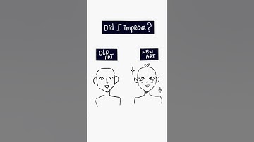 Old art vs New art ✨ #art #artprogress #redraw #haikyuu #digitalart #illustration #drawing #fanart