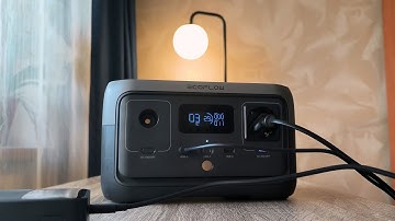 EcoFlow RIVER 2 Portable Power Station: Unboxing and Showcase