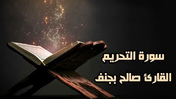 ﴿يا أيها الذي آمنوا توبوا إلى الله توبة نصوحا...﴾ فجرية جميلة من سورة التحريم للقارئ صالح بجنف
