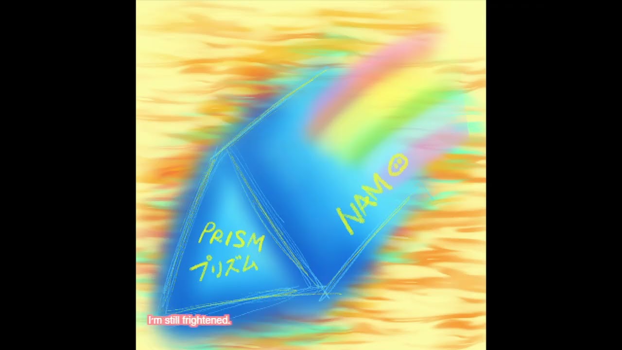 I see a rainbow through the prism