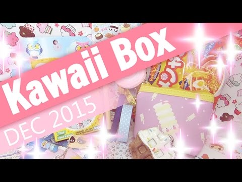 Kawaii Box 2015 December Opening!
