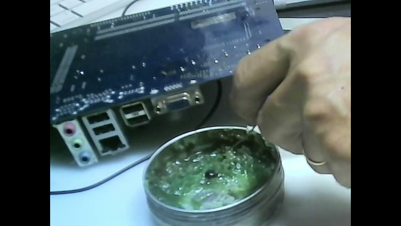 COMO SOLDAR FÁCIL  CONECTOR  PLACA MÃE   CONECTOR TECLADO  USB VIDEO E SOM  MUITO FÁCIL