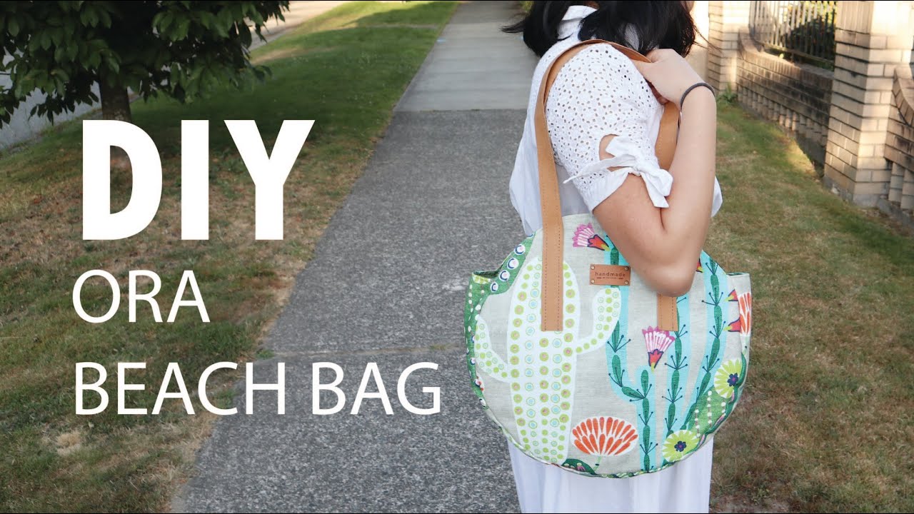 DIY - Ora Beach Bag - YouTube