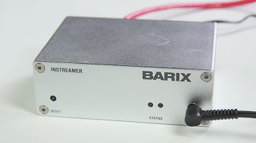 Broadcast AM Radio Online Using a Barix Instreamer