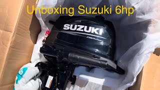 SUZUKI  DF6A 6hp outboard motor