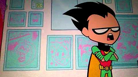 Teen titans go Robin backwards