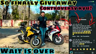 Comment kr k jeeto GIVEAWAY | controversy kyu ho gye ❗️❗️ | @Rider__750