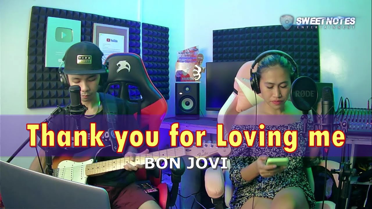 Thank you for loving me | BON JOVI - Sweetnotes Cover Thank you for loving me | BON JOVI - Sweetnotes Cover