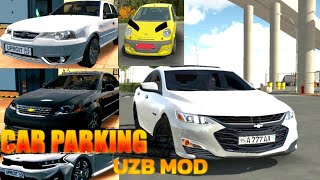 CAR PARKING UZB // MALIBU 2 // YUKLASH 50 LIKE DAN SOʻNG 🤨 CAR PARKING VIP MONEY 🇺🇿