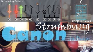 Canon in D Strumming Pattern | By nasorn chords