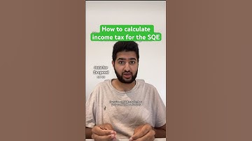 How to calculate income tax for the SQE