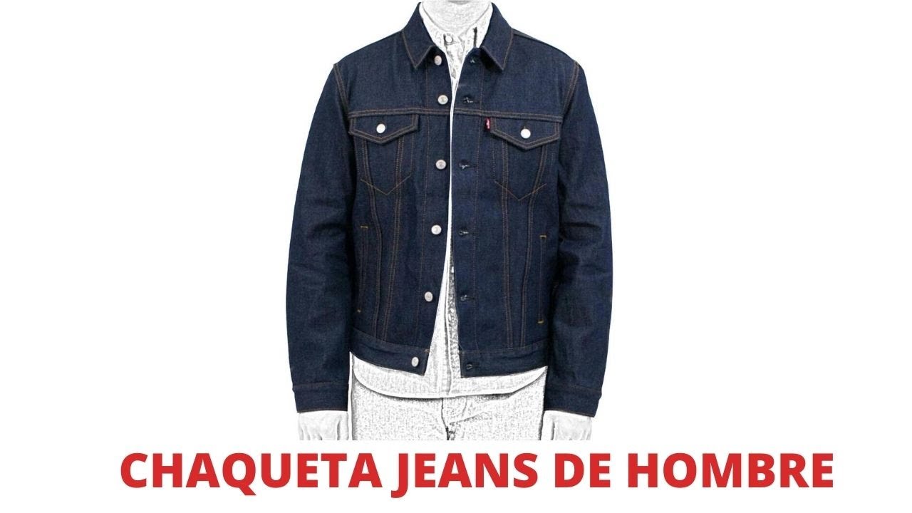 chaqueta de jeans hombre