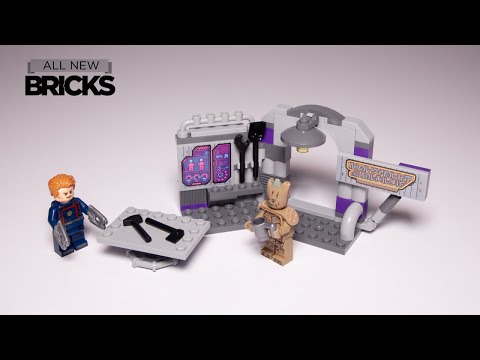 Lego Marvel 76253 Guardians of the Galaxy Headquarters Speed Build