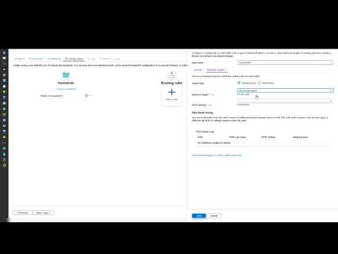 Azure Application Gateway + Web Application Firewall