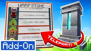 Warpstones Add-On | Minecraft Marketplace | Showcase