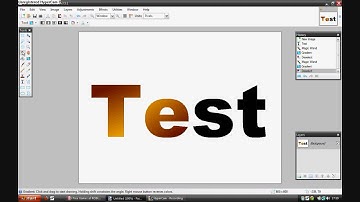 Paint.NET Tutorial #1: How to put gradient into your text.