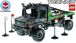 LEGO Technic 42129 4x4 Mercedes Benz Zetros Trial Truck Speed Build