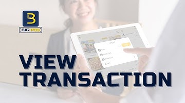Big Pos | POS System | View Transaction