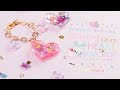 【C CHANNEL×PADICO】Glittering Heart Charm Made With "Star Drop" UV-LEDレジン「星の雫」で作るきらきらハートチャームセット