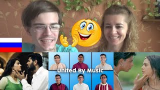 United by Music - A Desi Regional Medley (Penn Masala) | Russian reaction