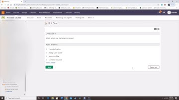 Taking an itslearning Test