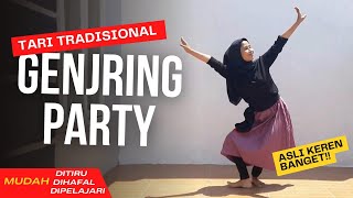 Tari Genjring Party | Tari Tradisional Mudah | Tari Jawa Mudah | Tari Anak Mudah Dihafal