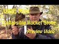 VIRE Mini Collapsible Rocket Stove - Preview Video