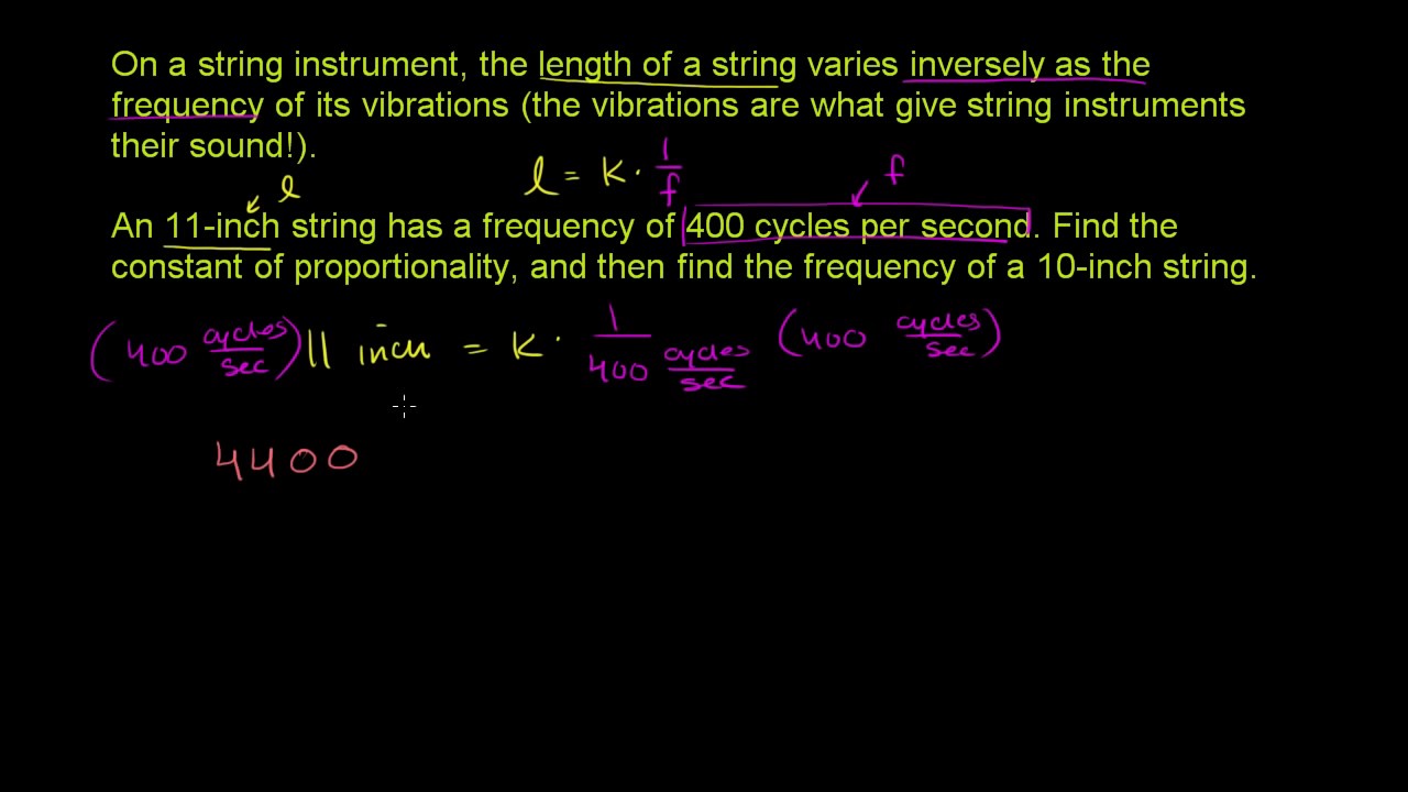 Inverse Variation Application Rational Expressions Algebra II inverse-variation-application-rational-expressions-algebra-ii