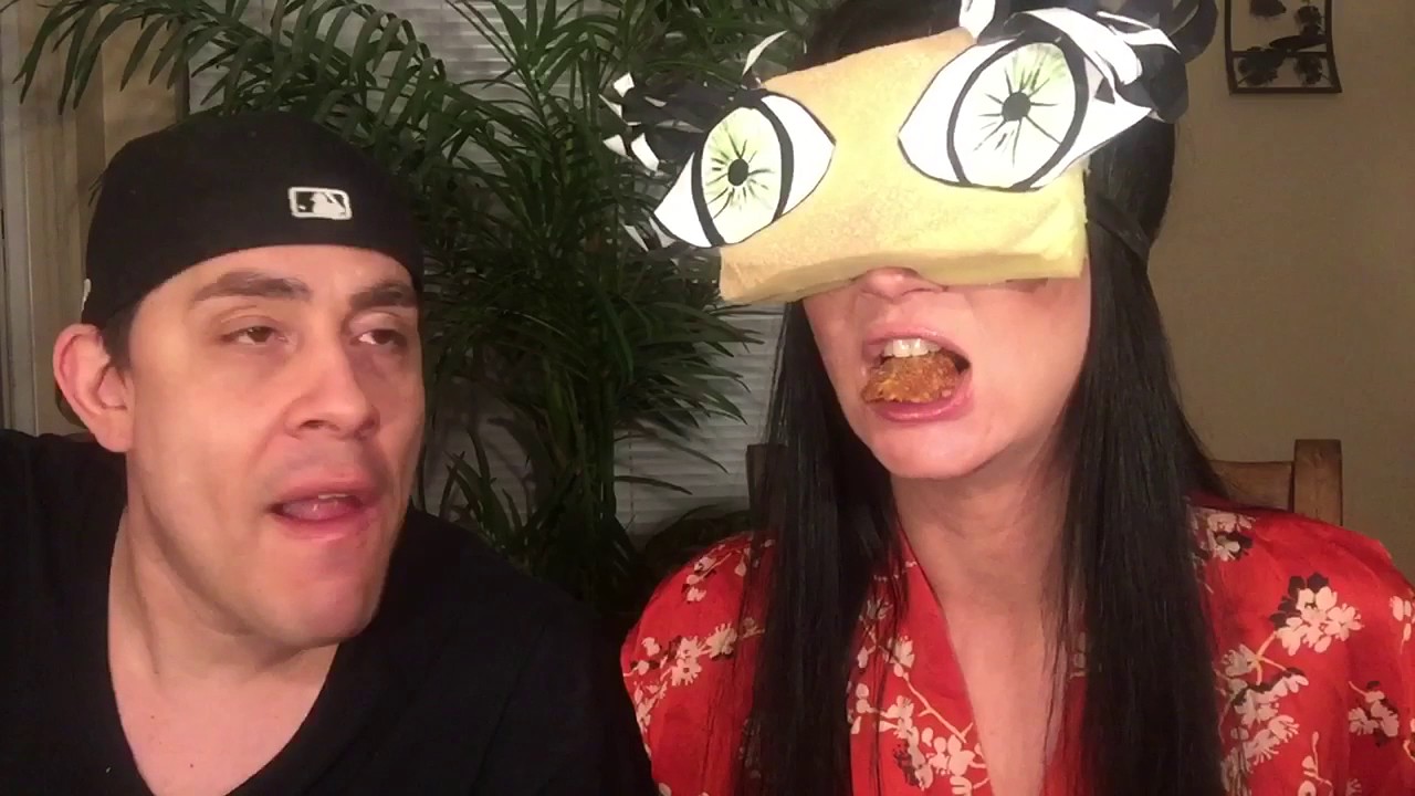 Blindfolded Asian Food Challenge