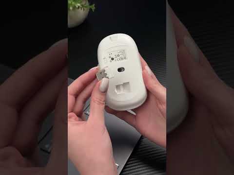 Беспроводная эргономичная мышь для компьютера и ноутбука Proove Blink USB Bluetooth с регулировкой DPI RGB с аккумулятором черная, видео 1