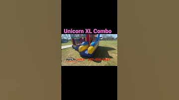 Unicorn XL Combo Bouncer | Lafayette LA | Inflatable Rental Pros