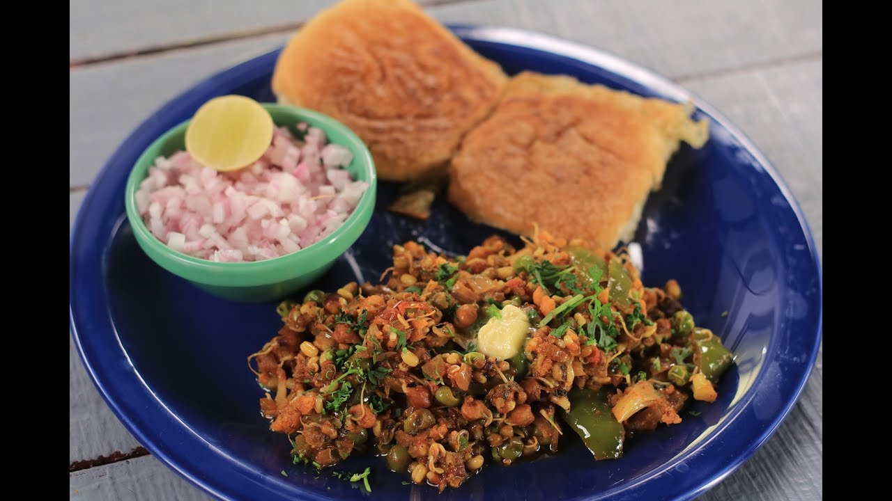 Sprouts Pav Bhaji | Sanjeev Kapoor Khazana