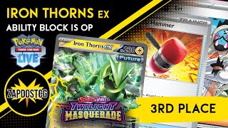 3rd Place Iron Thorns ex Deck Makes People RAGE QUIT - Twilight Masquerade (Pokemon TCG)