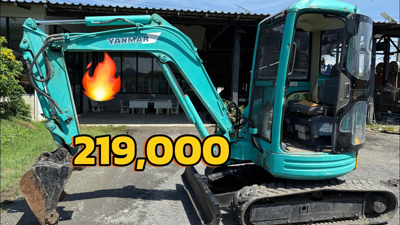 ยันมาร์ VIO30 ปั้มนิ้ว มีไลน์แย็กขายตามสภาพ 219,000 แทร็คยางใหม่มากราคานี้อย่าคิดนาน  082-689-4635