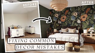 Fixing Common Decor Mistakes YOU SENT ME! (3 Full Makeovers!)  What Would Drew Do #7