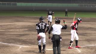 20140506 FD vs ソフトバンク 4回裏 高知市営球場