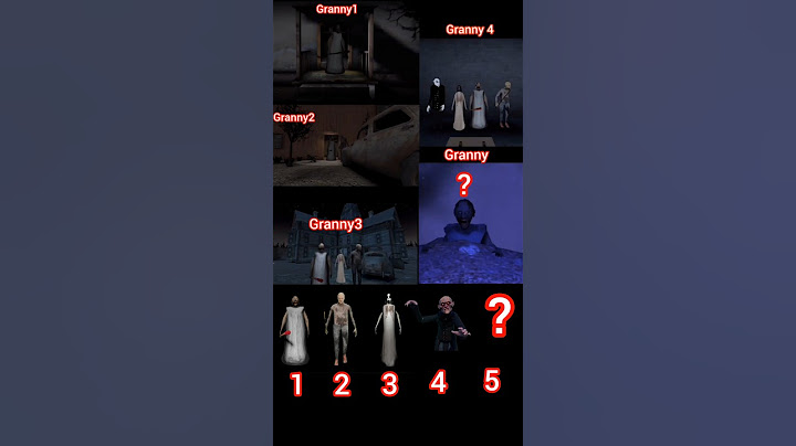 Granny all chapter complete😱|Granny all chapter door escape|granny all characters|granny new|#granny