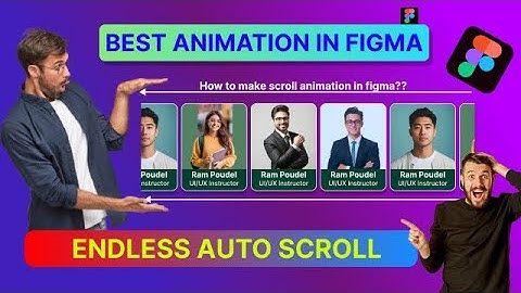 How to create ENDLESS AUTO SCROLL ANIMATION in figma?? | Figma BestTutorial #ytfeed