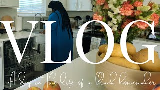 A DAY IN THE LIFE OF A BLACK HOMEMAKER | HOMEMAKER DIARIES |