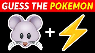 Guess the Pokemon by Emoji ⚡| Pokemon Quiz (Gen1)