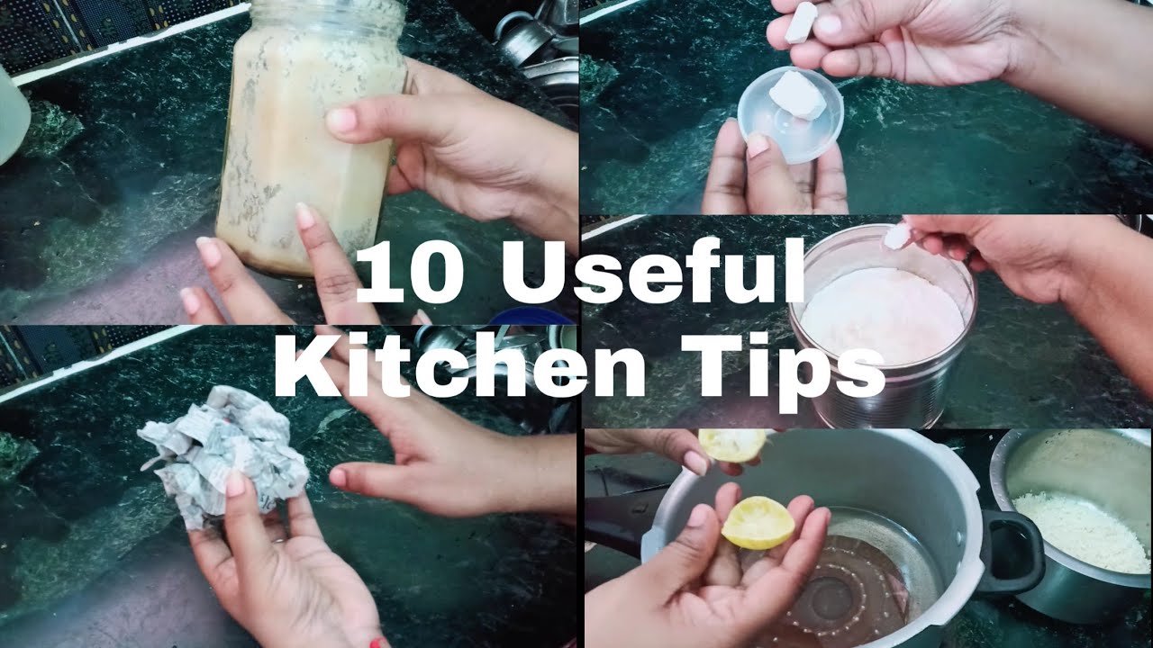 10 Useful Kitchen Tips & Tricks In Tamil - YouTube
