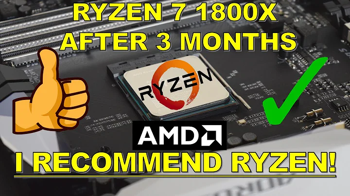 AMD Ryzen 7 1800X 3개월 사용 후 나의 경험