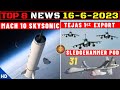 Indian Defence Updates : Mach 10 Skysonic,Light Tank Rollout,Tejas 1st Export,Sledgehammer Pod