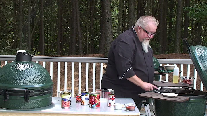 Dr. BBQ Race Day Smokin Chili on the Big Green Egg