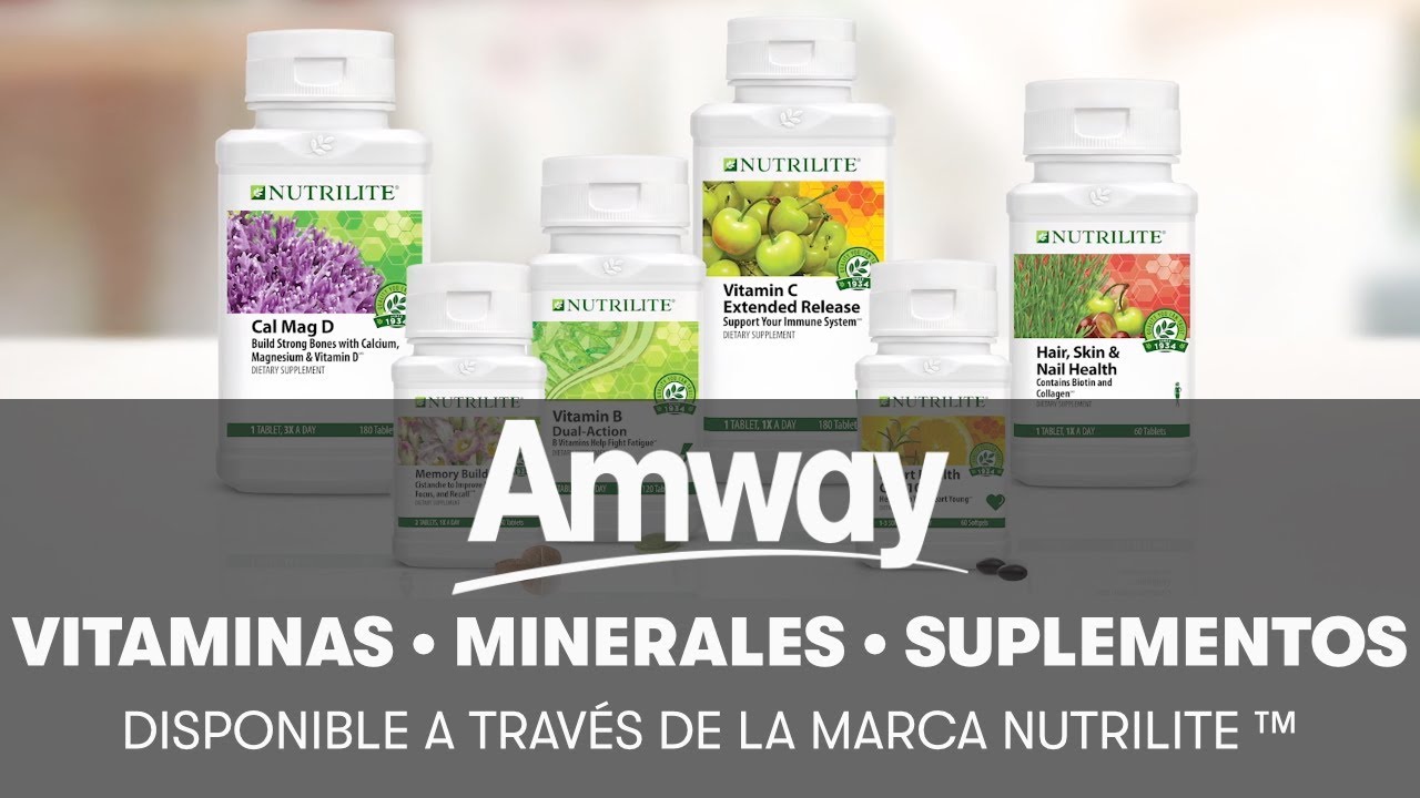 vitaminas y suplementos de alta calidad