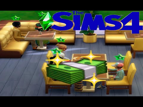 КАК ПОДНЯТЬ РЕПУТАЦИЮ И ПРИБЫЛЬ В РЕСТОРАНЕ - THE SIMS 4